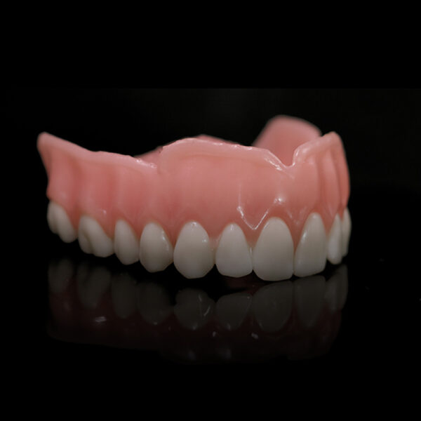a-pink-denture-base-model-printed-using-IFUN-Denture-Base-Resin-3166