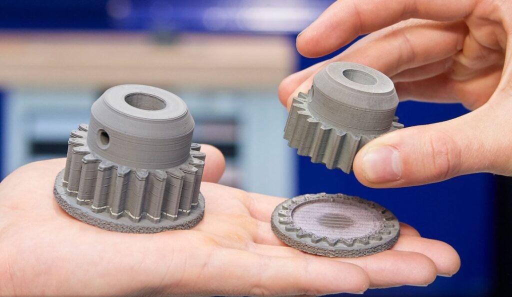 Gear wheels from the 3D printer