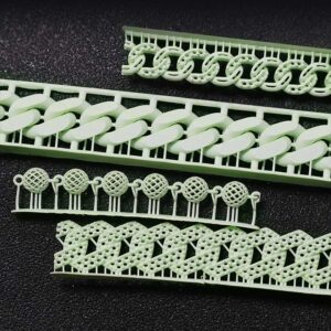 3d printed chains with high wax resin 300H
