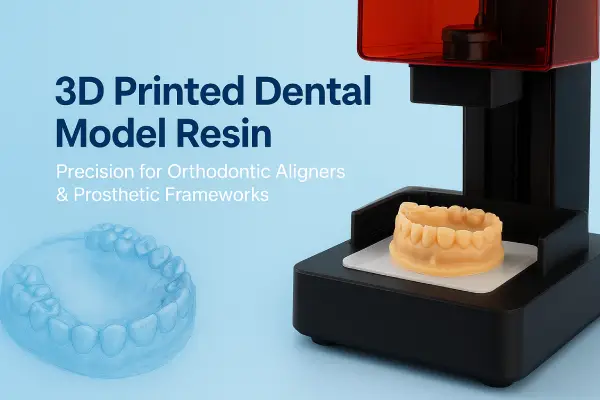3D printed dental model resin used in digital orthodontics